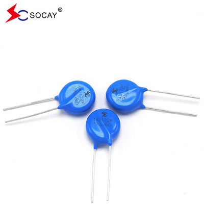 Φ14mm Metal Oxide Varistor 14D820K / 14D820KJ per applicazioni a bassa tensione CC
