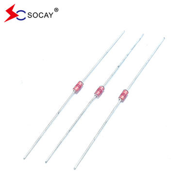 Tubo di scarico di vetro a piombo assiale SCA-141N 1.0pF 8/20μS 500A Protettori Spark Gap