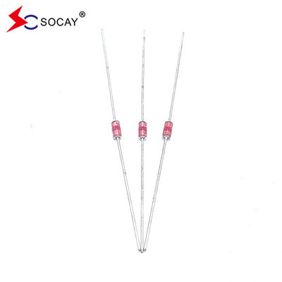 Tubo di scarico di vetro a piombo assiale SCA-141N 1.0pF 8/20μS 500A Protettori Spark Gap