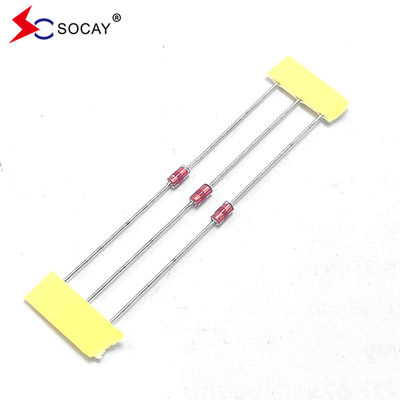 Tubo di scarico di vetro a piombo assiale SCA-141N 1.0pF 8/20μS 500A Protettori Spark Gap