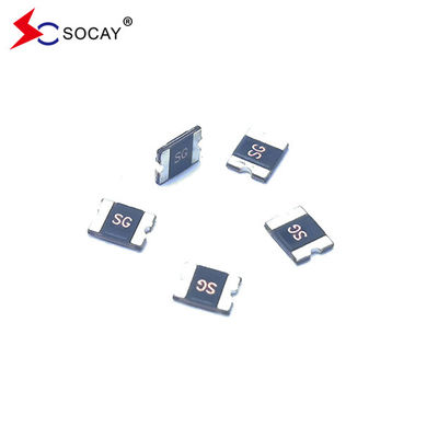PPTC SMD Fuse resettable Hold Current 0.5A Voltaggio nominale 16Vmax 0.6W Potenza tipica