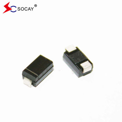 SMA Pacchetto Diodo di silicio Zener 1SMA4728A 1W 3.3V Corrente di Zener ammissibile 285mA