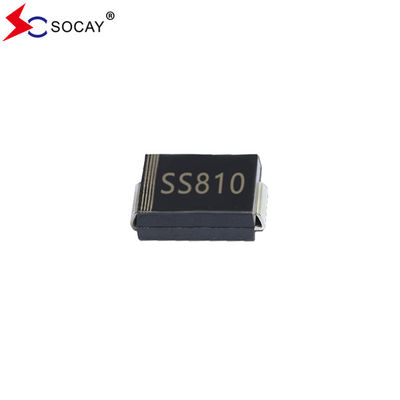 100VRRM Diodo di barriera di Schottky SS810C 70VRMS Voltage SMC Package