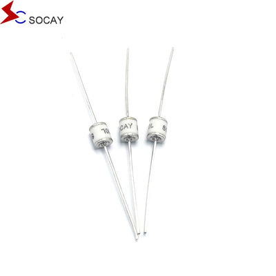 Tubo di scarico di gas da 10kA con materiale di piombo di rame in scatola e materiale di alloggiamento PA66 SC2E5 1000DL