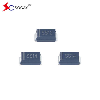 40 V di tensione di blocco di corrente continua Diodo di barriera Schottky SS14A Semiconduttore 28 V tensione massima RMS