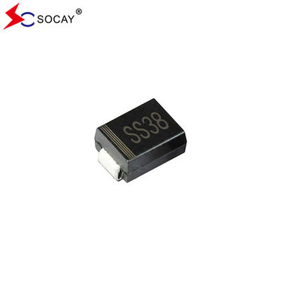 Socay 3A Corrente di sovratensione SS38B Schottky Barrier Rectifiers DO-214AA(SMB) Pacchetto